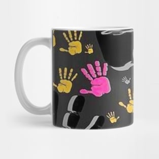 Hands All Over Me, Part 11, Mask, Mug, Pin Mug